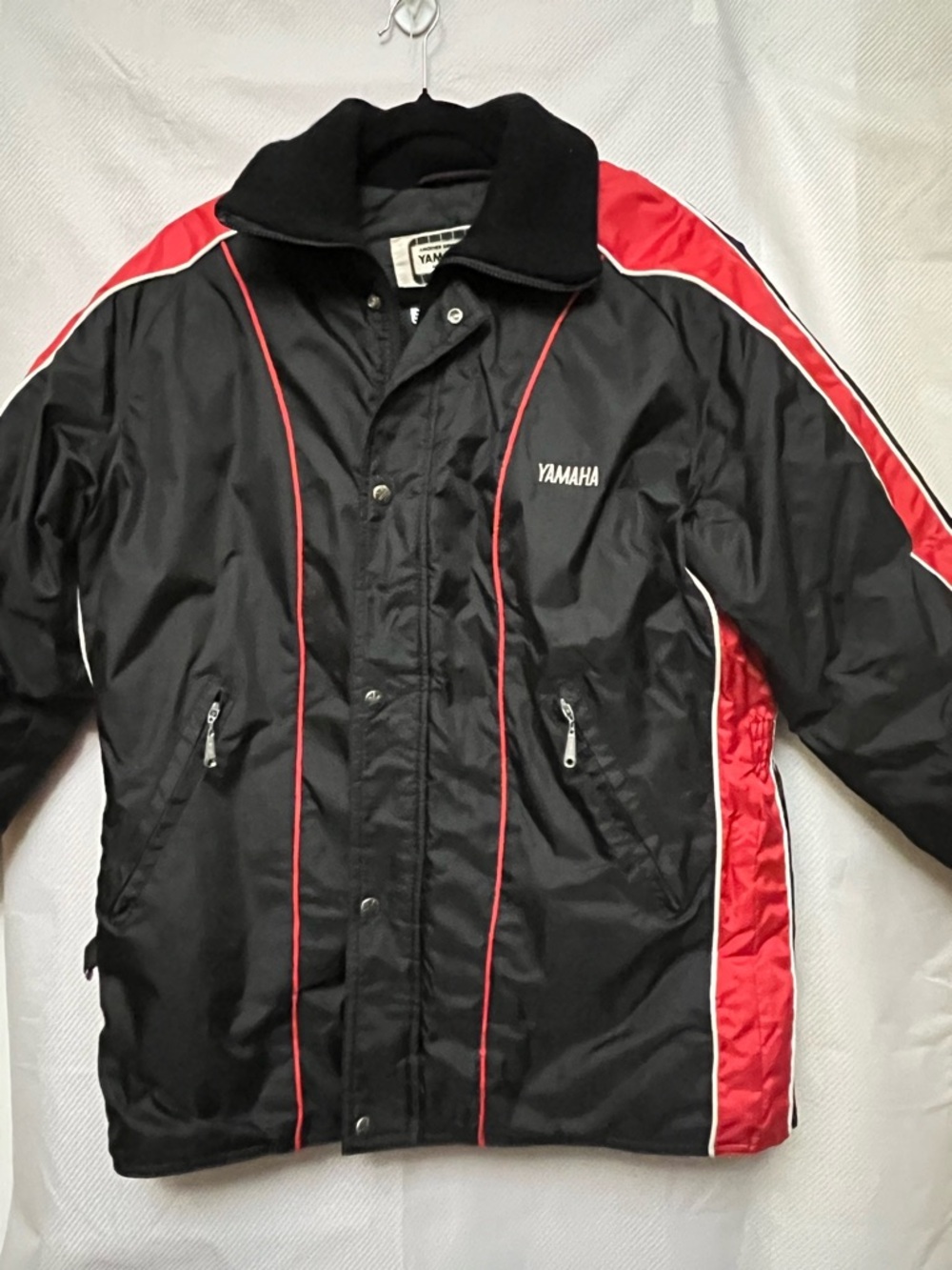 Yamaha Vintage Men's Black & Red Performance Racing Jacket M